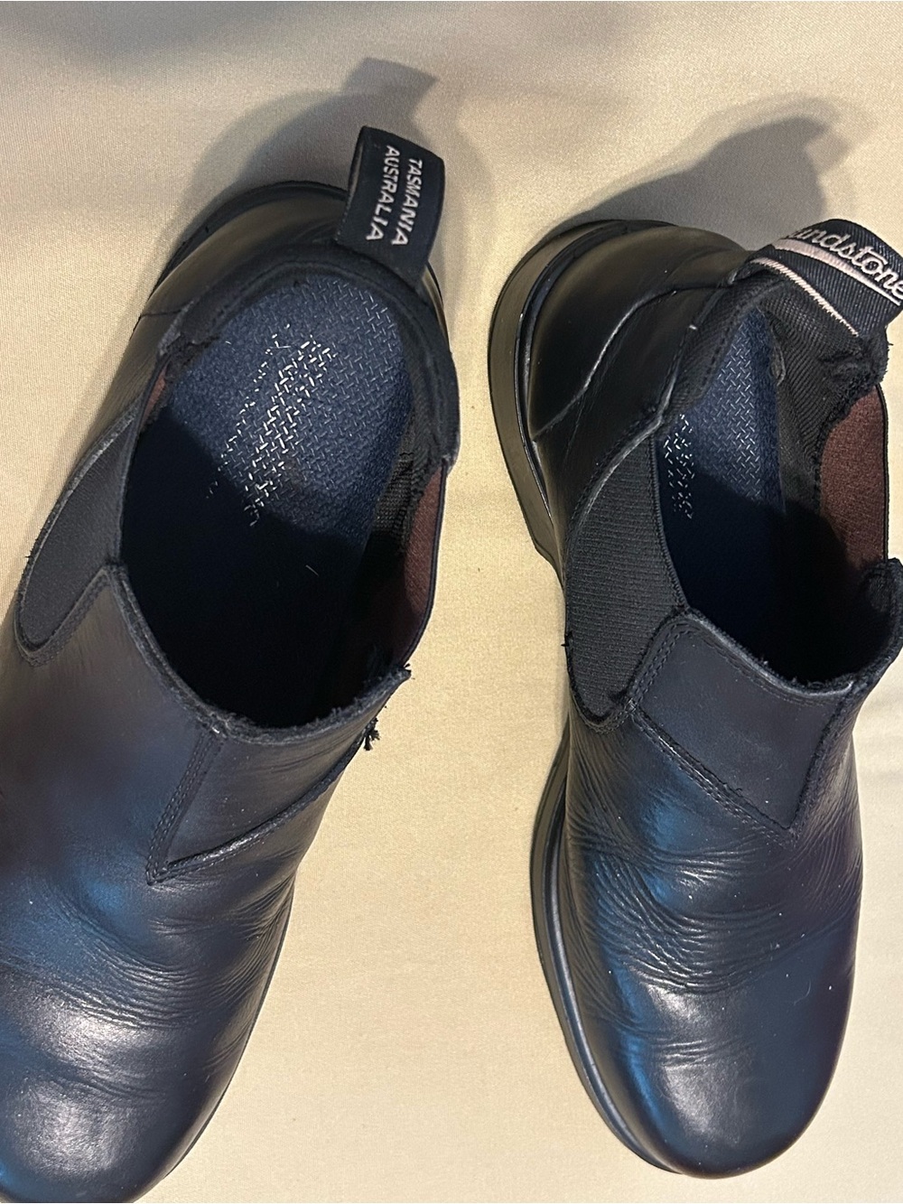 Blundstone Men’s Black Leather Chelsea Boots Size US 12 Water resistant leather